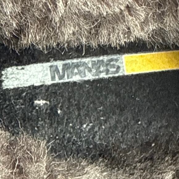 Manas Women's Brown Suede Sherpa Fold Over Buckle Strap Zip Snow Boots 38 US 7.5 - Picture 6 of 7